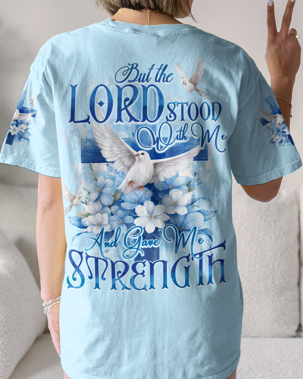 Lord Stood With Me Women's All Over Print Shirt - Tytd0709234