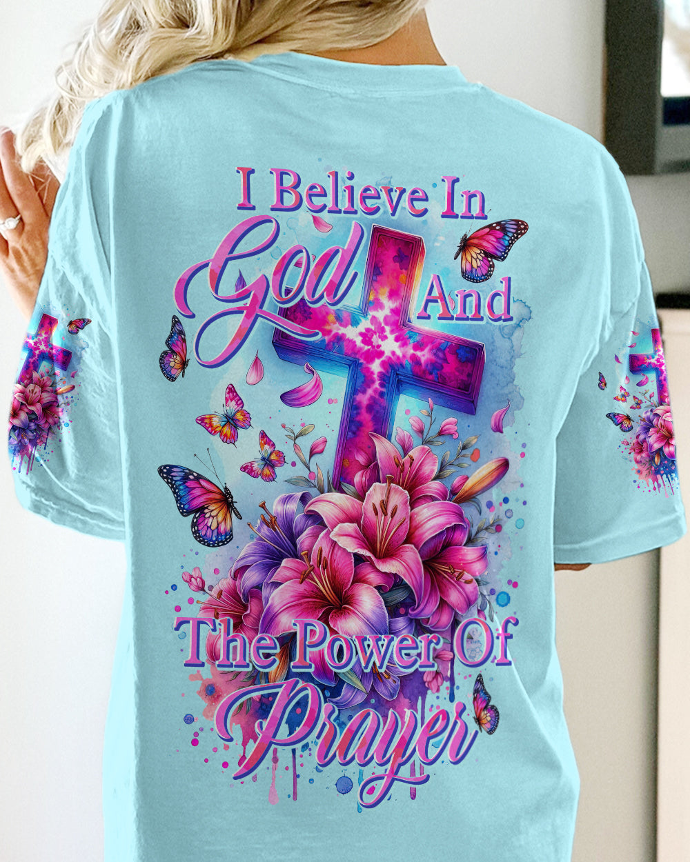 I Believe In God Women's All Over Print Shirt - Tytd1711234