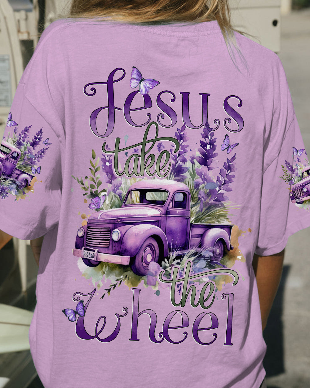 Jesus Take The Wheel Women's All Over Print Shirt - Tytd0412232