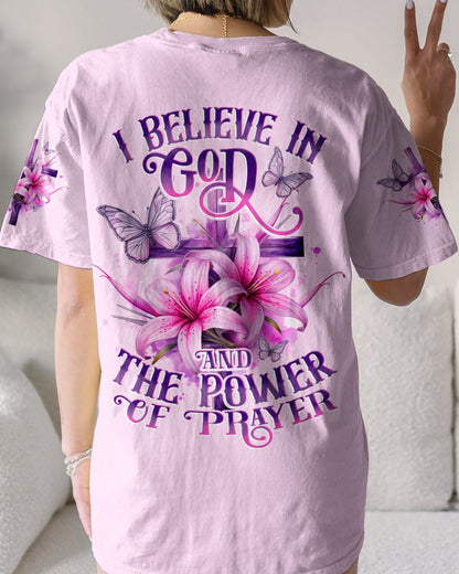 I Believe In God Women's All Over Print Shirt - Tytd1111231