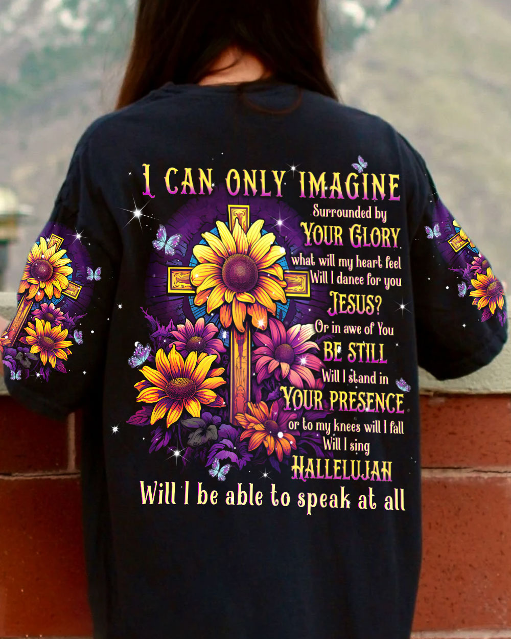 I Can Only Imagine Women's All Over Print Shirt - Tlnt1407231