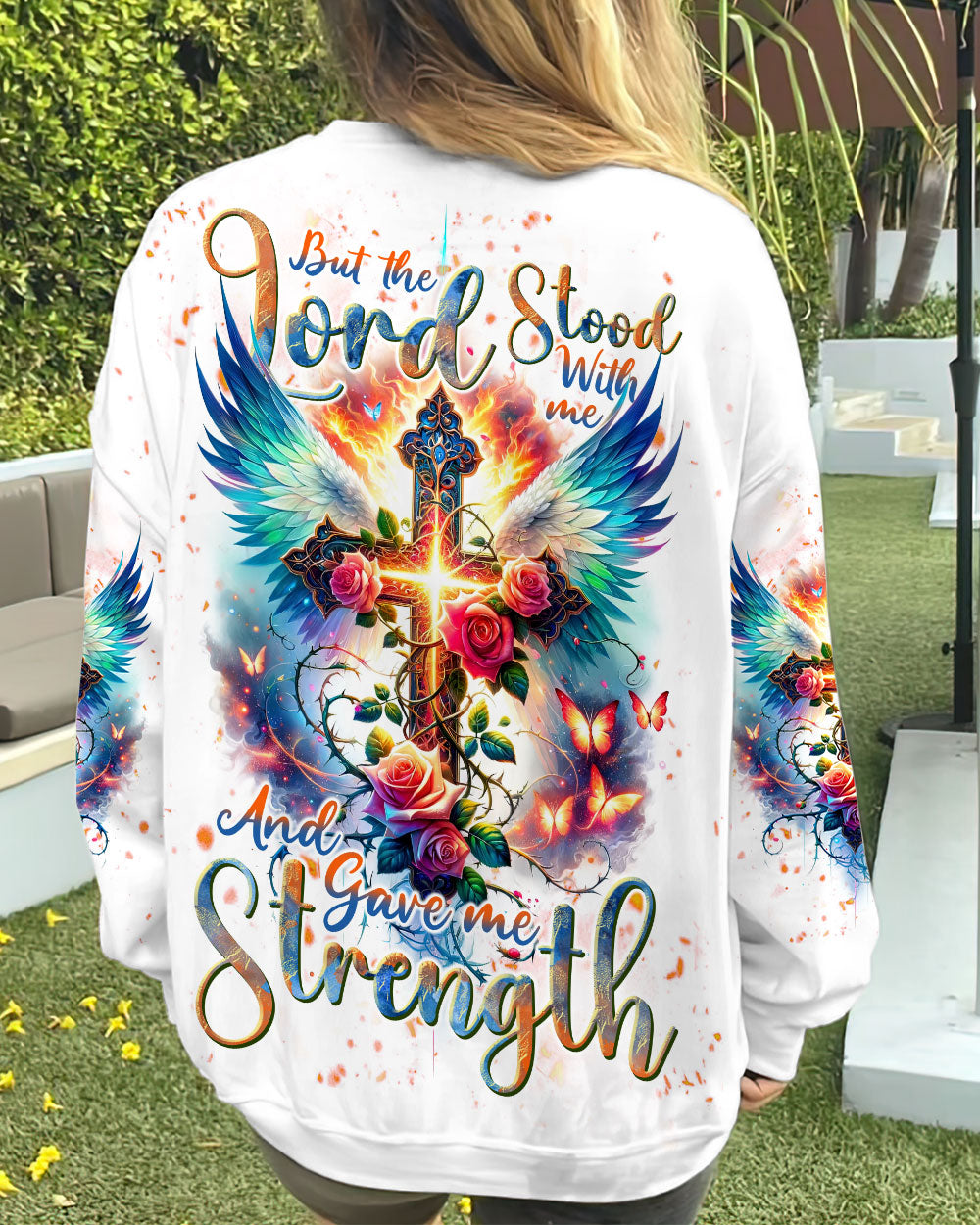 Lord Stood With Me Women's All Over Print Shirt - Tlnt1411234