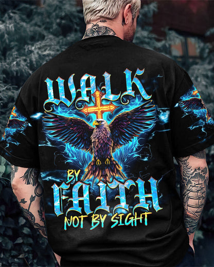 Walk By Faith Not By Sight Men's All Over Print Shirt - Tlnt1010234