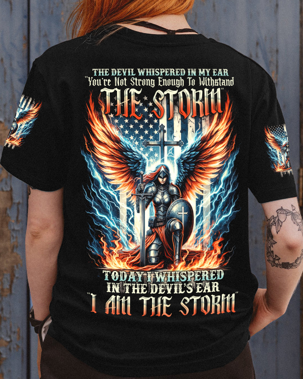 I Am The Storm Women's All Over Print Shirt - Tytd0811231