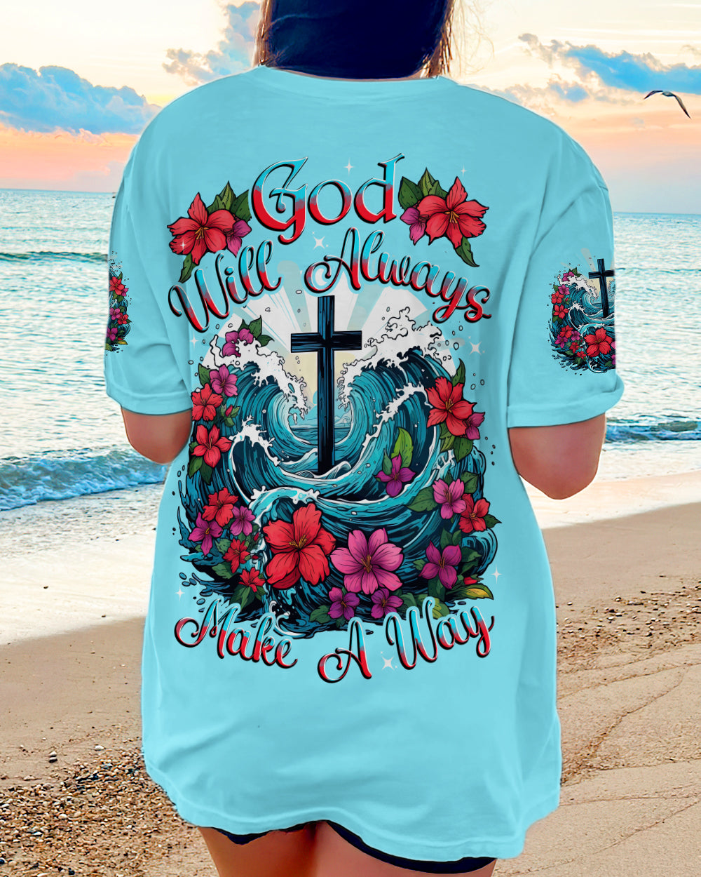 God Will Always Make A Way Women's All Over Print Shirt - Tytd1310231