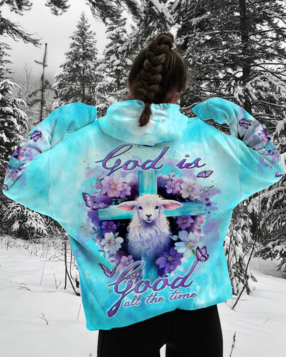 God Is Good All The Time Lamb Women's All Over Print Shirt - Tlnt1210233