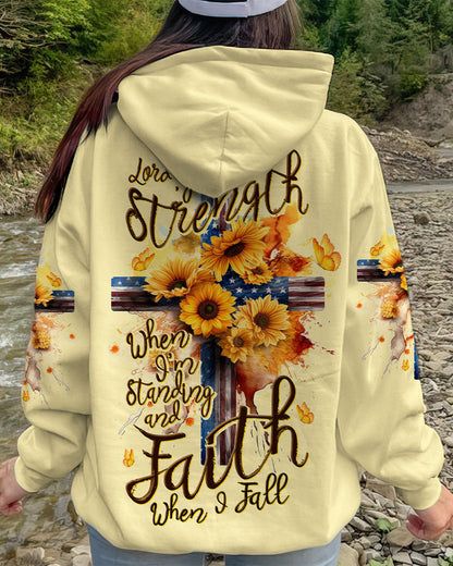 Lord Give Me Strength Women's All Over Print Shirt - Tlnt1008235