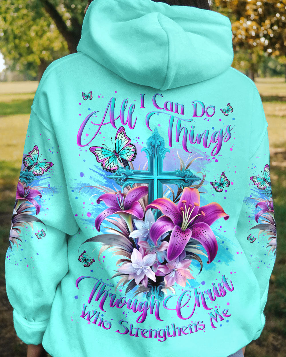 I Can Do All Things Through Christ Women's All Over Print Shirt - Yhln211232