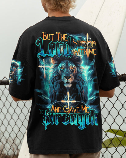 Lord Stood With Me Lion Men's All Over Print Shirt - Tytd0710231