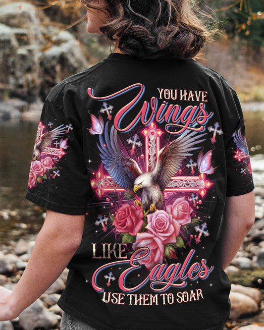 You Have Wings Like Eagles Women's All Over Print Shirt - Tltr2807231