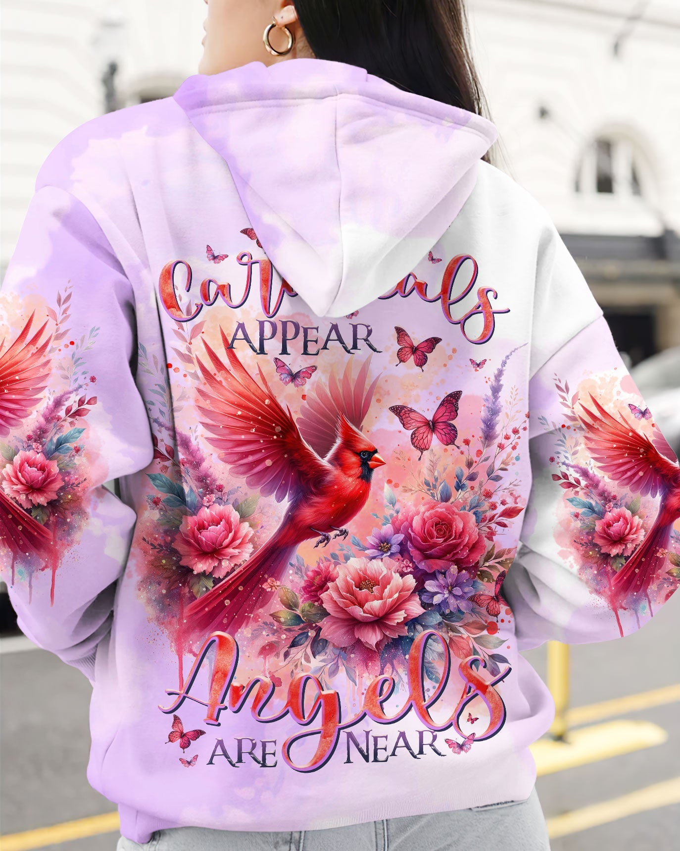 When Cardinals Appear Angels Are Near Women's All Over Print Shirt - Tltr1512232