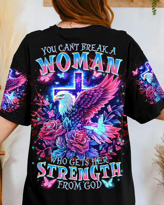 You Can't Break A Woman Women's All Over Print Shirt - Tltr2103243