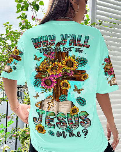 Jesus In Me Women's All Over Print Shirt - Tltr0610231