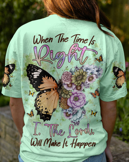 When The Time Is Right Women's All Over Print Shirt - Yhln2707233