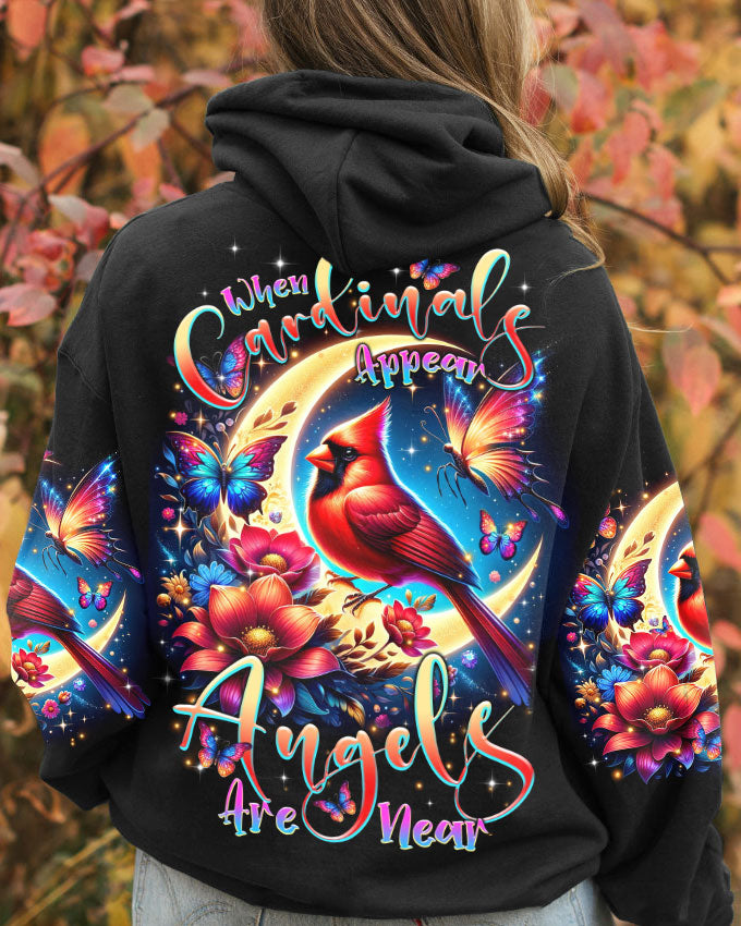 When Cardinals Appear Angels Are Near Women's All Over Print Shirt - Tltr1812232