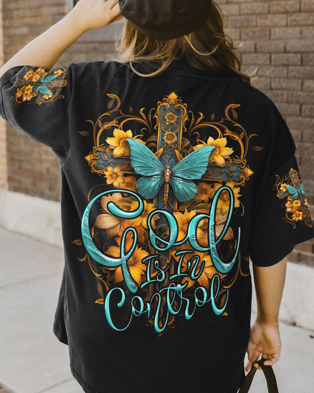 God Is In Control Women's All Over Print Shirt - Tytd2007234