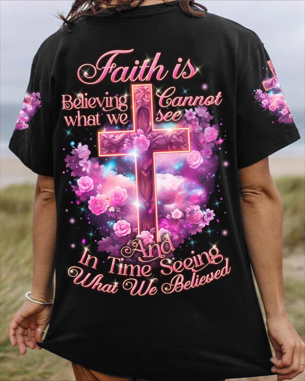 Faith Is Believing Women's All Over Print Shirt - Tytd2310232