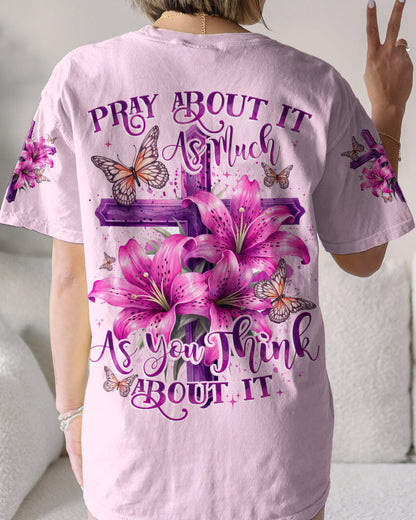 Pray About It Women's All Over Print Shirt - Tytd2909231