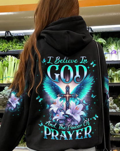 I Believe In God Cross Wings Women's All Over Print Shirt - Yhln2311233