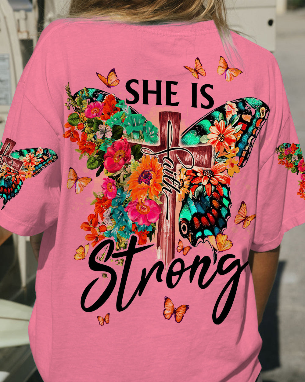 She Is Strong Women's All Over Print Shirt - Tytd0507233