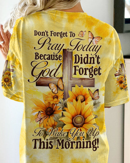 Don't Forget To Pray Today Women's All Over Print Shirt - Tytd0410233