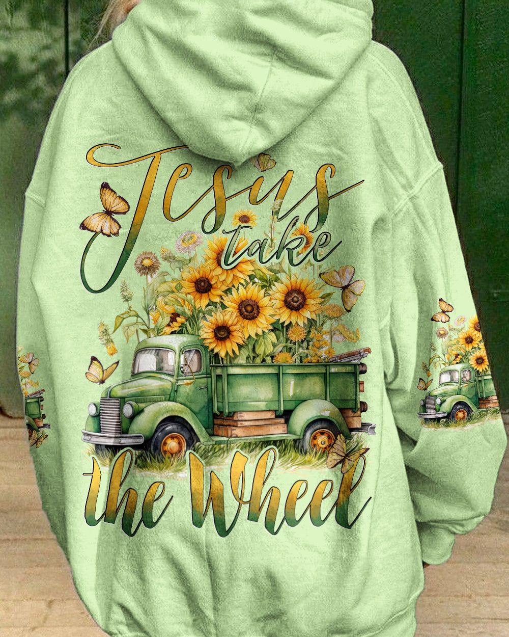 Jesus Take The Wheel Women's All Over Print Shirt - Tytd0412231