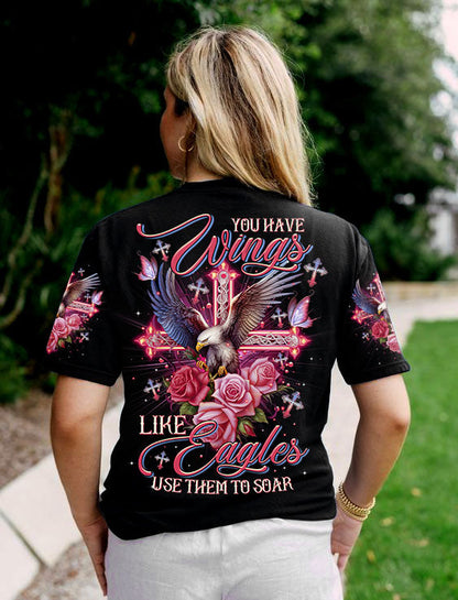 You Have Wings Like Eagles Women's All Over Print Shirt - Tltr2807231