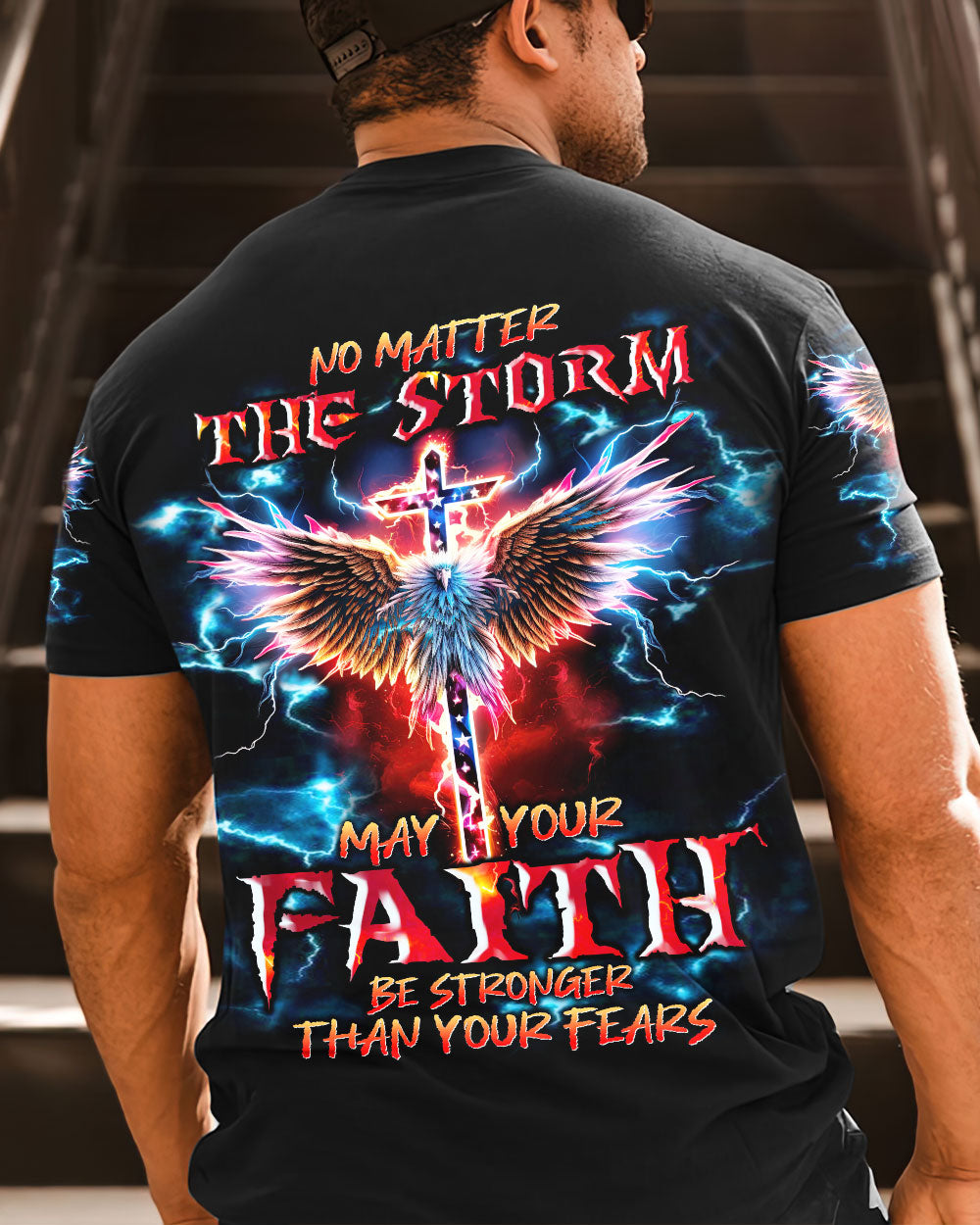 No Matter The Storm Men's All Over Print Shirt - Tlnt2709232