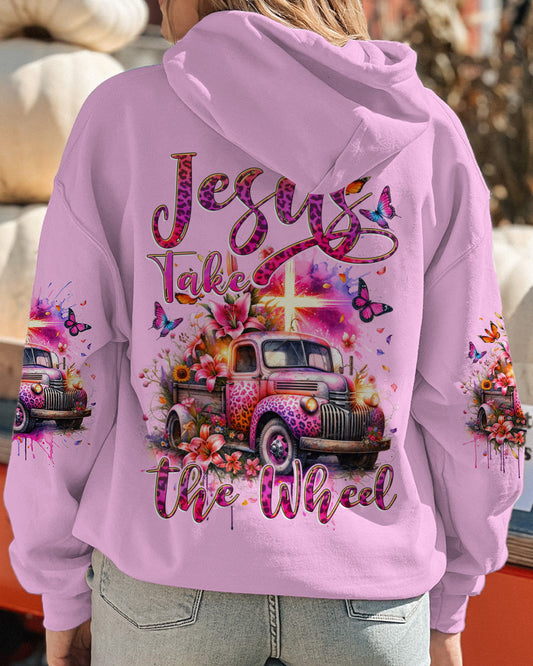 Jesus Take The Wheel Women's All Over Print Shirt - Tytd2411231