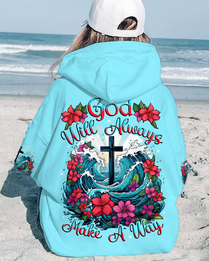 God Will Always Make A Way Women's All Over Print Shirt - Tytd1310231