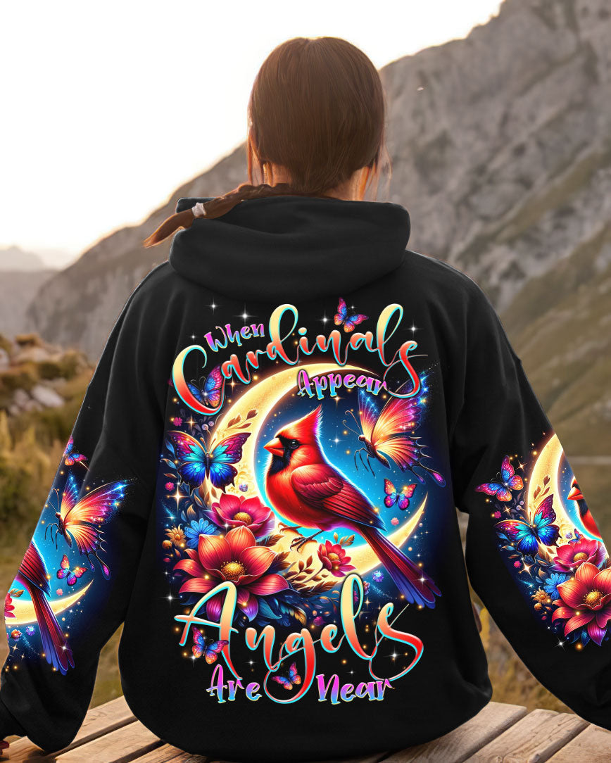 When Cardinals Appear Angels Are Near Women's All Over Print Shirt - Tltr1812232