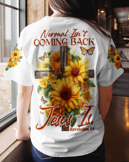 Normal Isn't Coming Back Women's All Over Print Shirt - Tytd1707231