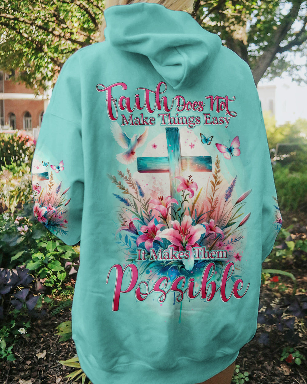 Faith Does Not Make Things Easy Women's All Over Print Shirt - Tytd2810231