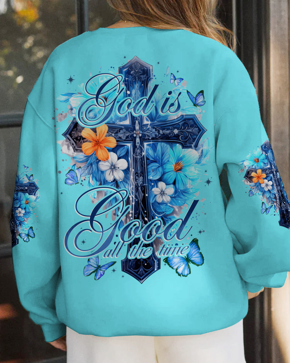 God Is Good All The Time Women's All Over Print Shirt - Tytd2809231