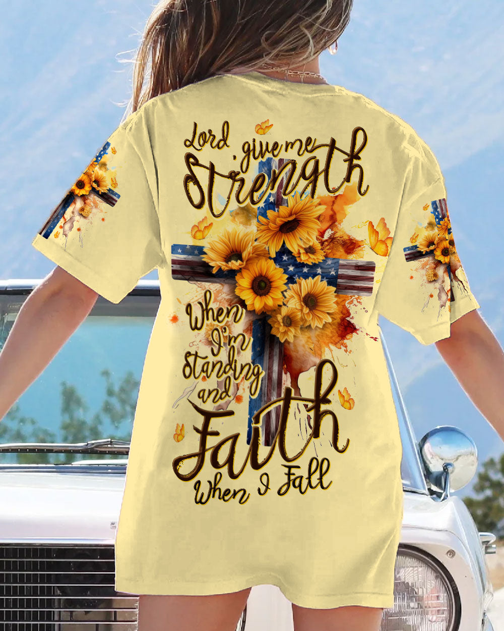 Lord Give Me Strength Women's All Over Print Shirt - Tlnt1008235