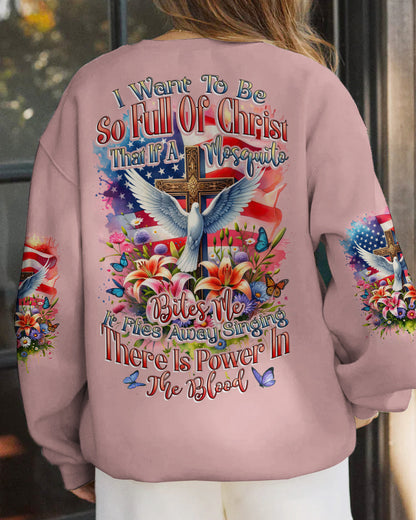 I Want To Be So Full Of Christ Women's All Over Print Shirt - Tytd0311231