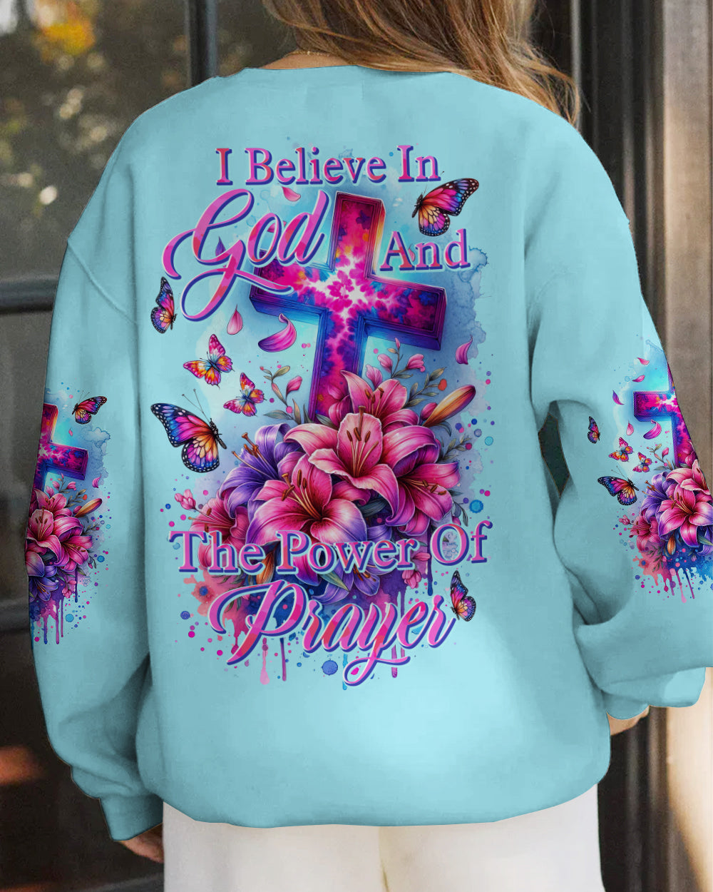 I Believe In God Women's All Over Print Shirt - Tytd1711234