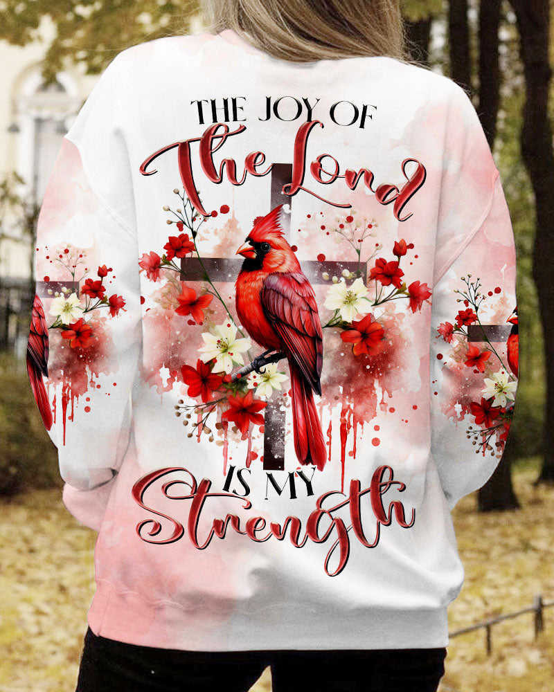 The Joy Of The Lord Cardinal Women's All Over Print Shirt - Tltr1310233