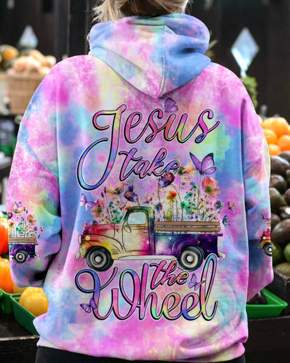 Jesus Take The Wheel Women's All Over Print Shirt - Tytd0212233