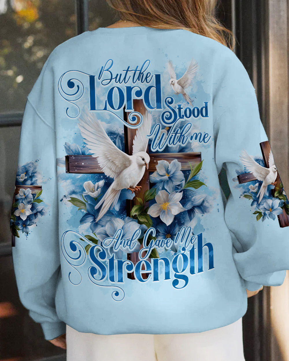 Lord Stood With Me Women's All Over Print Shirt - Tytd1708232