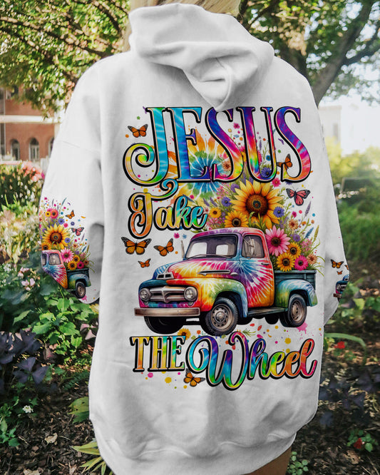 Jesus Take The Wheel Women's All Over Print Shirt - Tytd1611231