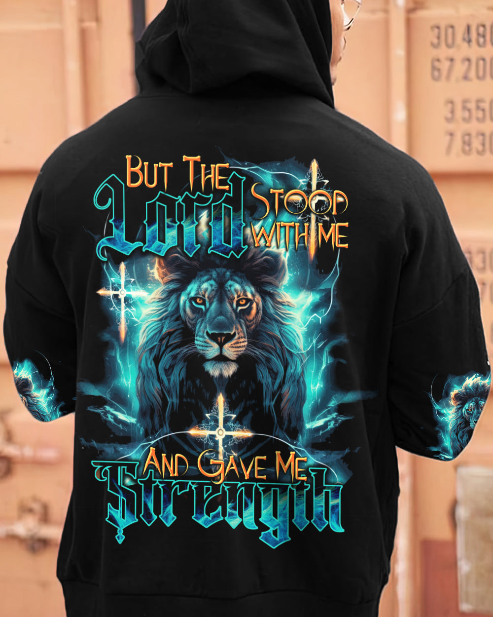 Lord Stood With Me Lion Men's All Over Print Shirt - Tytd0710231