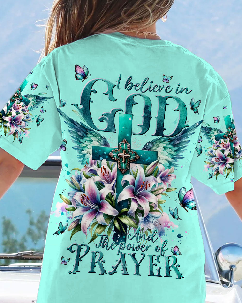 I Believe In God Women's All Over Print Shirt - Tlnt0811233