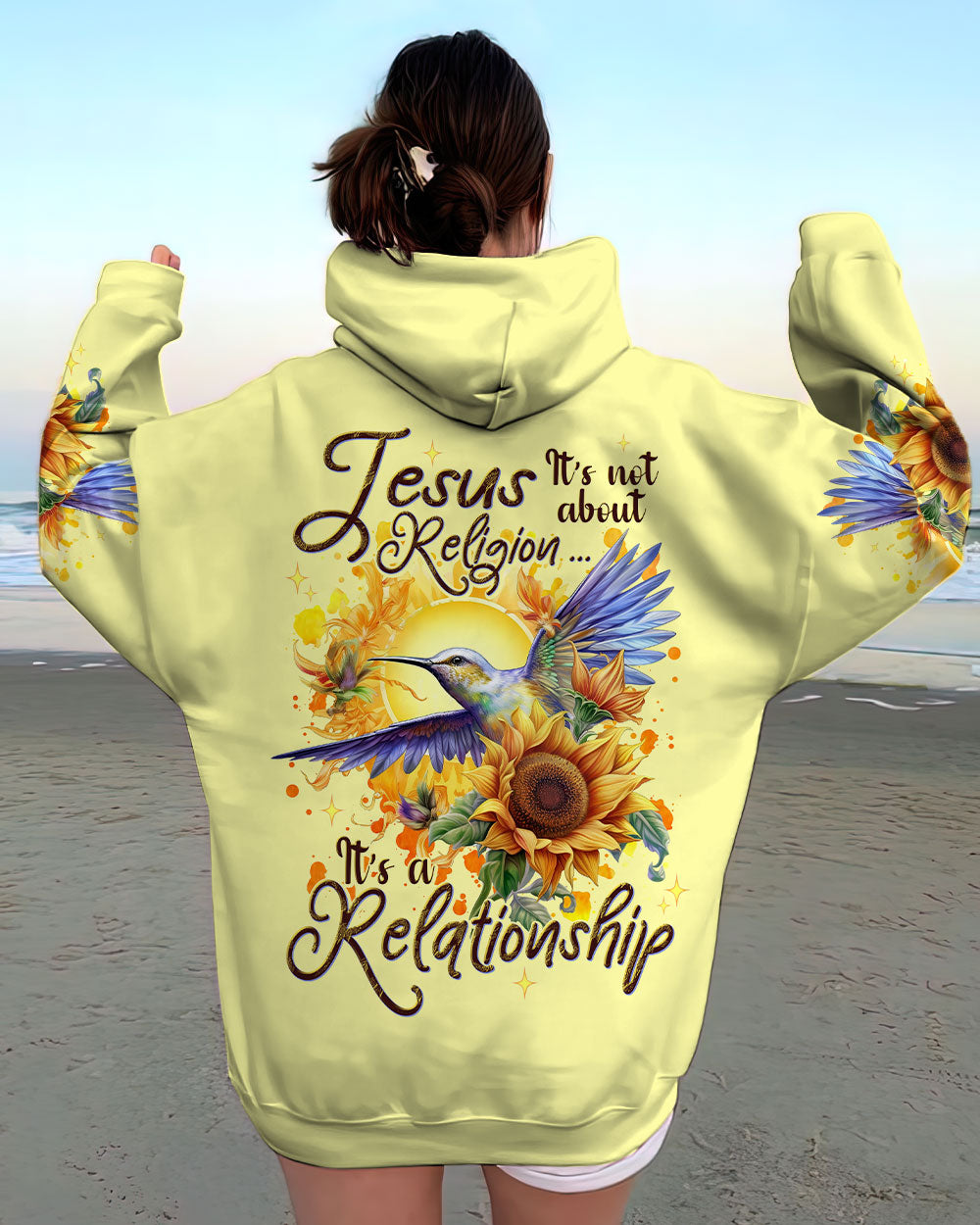 Jesus It's A Relationship Women's All Over Print Shirt - Tlnt0609234