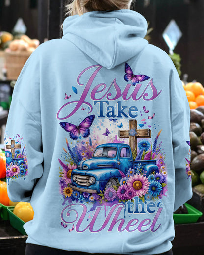 Jesus Take The Wheel Women's All Over Print Shirt - Tytd2811231