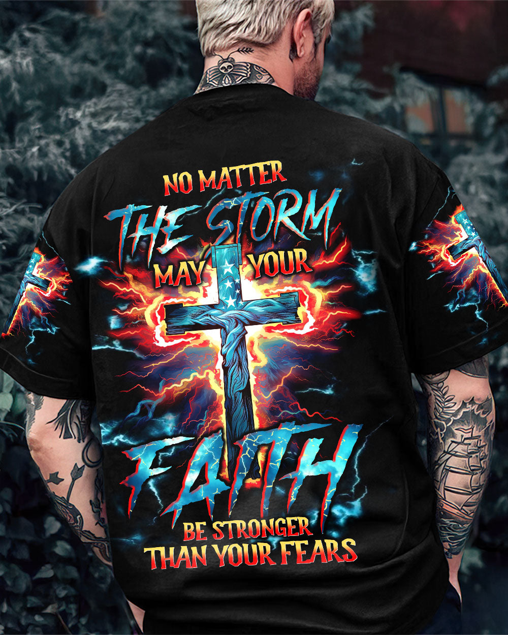 No Matter The Storm Men's All Over Print Shirt - Tlnt1110234