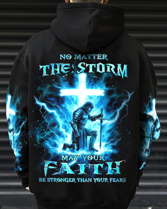 No Matter The Storm Men's All Over Print Shirt - Yhhn1207233