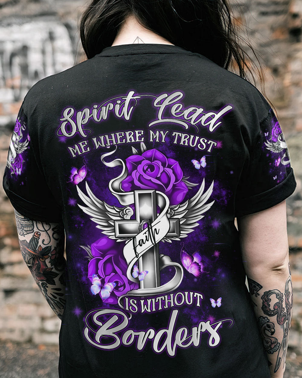 Spirit Lead Me Where My Trust Women's All Over Print Shirt - Yhln2209232