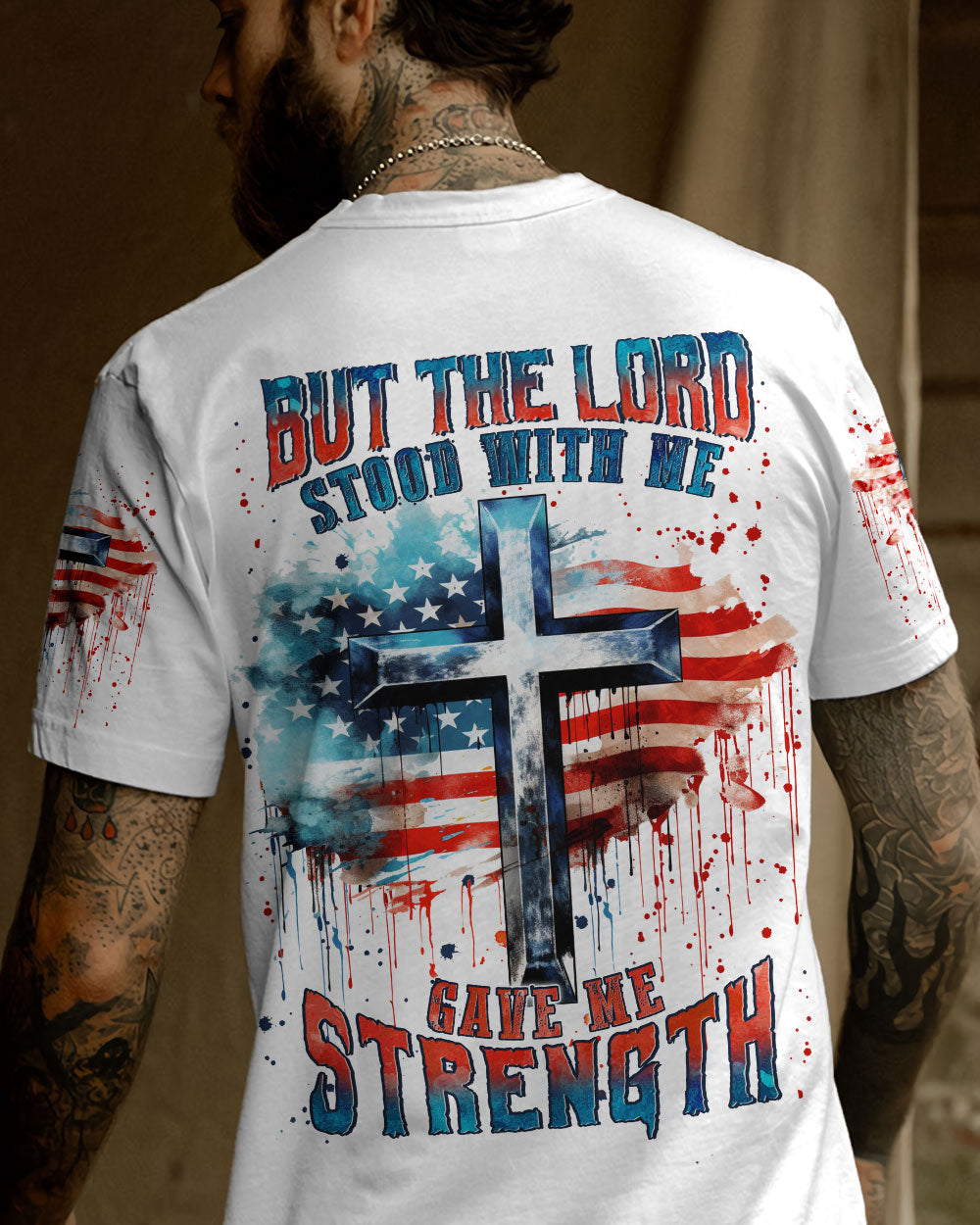 But The Lord Stood With Me Men's All Over Print Shirt - Yhln1708233