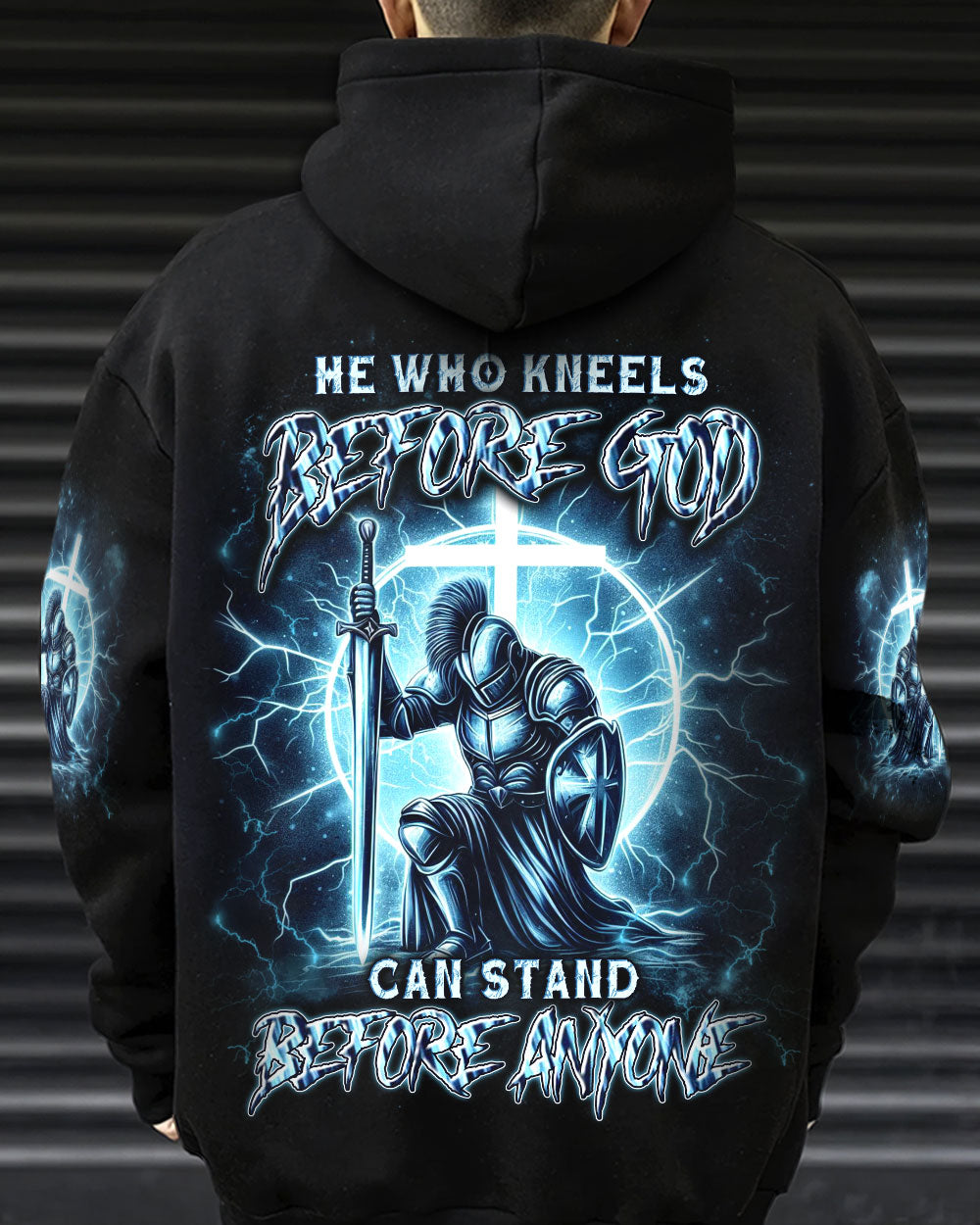 He Who Kneels Before God Warrior Men's All Over Print Shirt - Yhln2711232